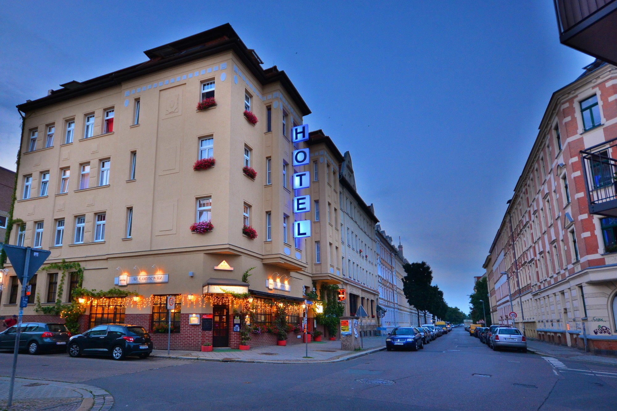 Hotel Alt-Connewitz Leipzig Exterior foto